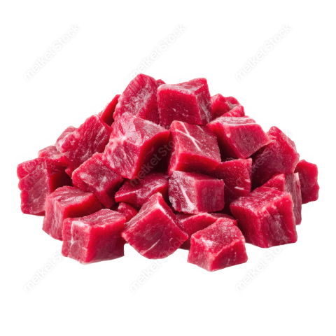 Bdrabiul22 A pile of fresh raw diced beef cubes isolated on a 3cfb652e ef47 4c7c a804 6f91216fbd84 0 attr1 feather