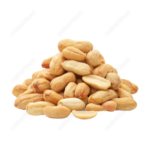 Bdrabiul22 A pile of shelled raw peanuts isolated on a clean b587acd6 644d 4b88 84bf 47c37098e56d 1 attr1 feather